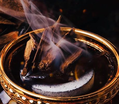cách đốt trầm hương miếng